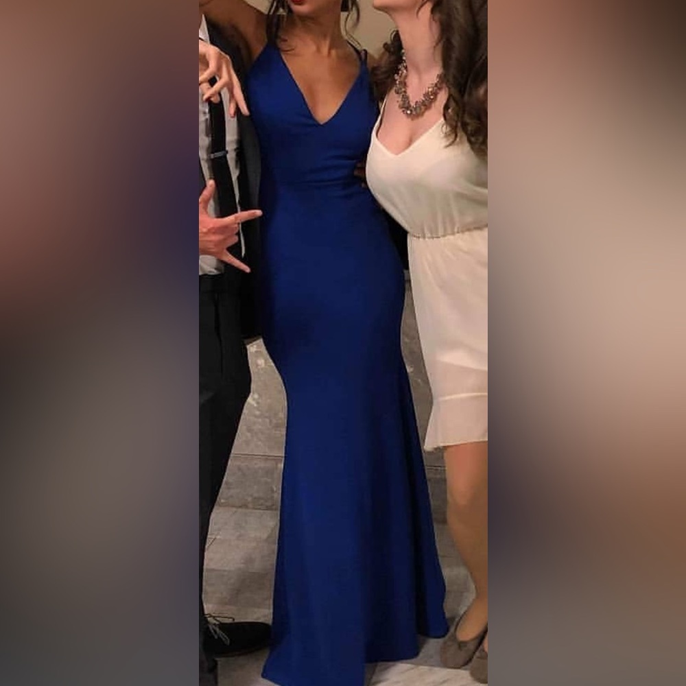 Formal Royal Blue Mermaid Dress